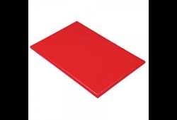 Planche à découper Hygiplas 450x300xH20 - Rouge